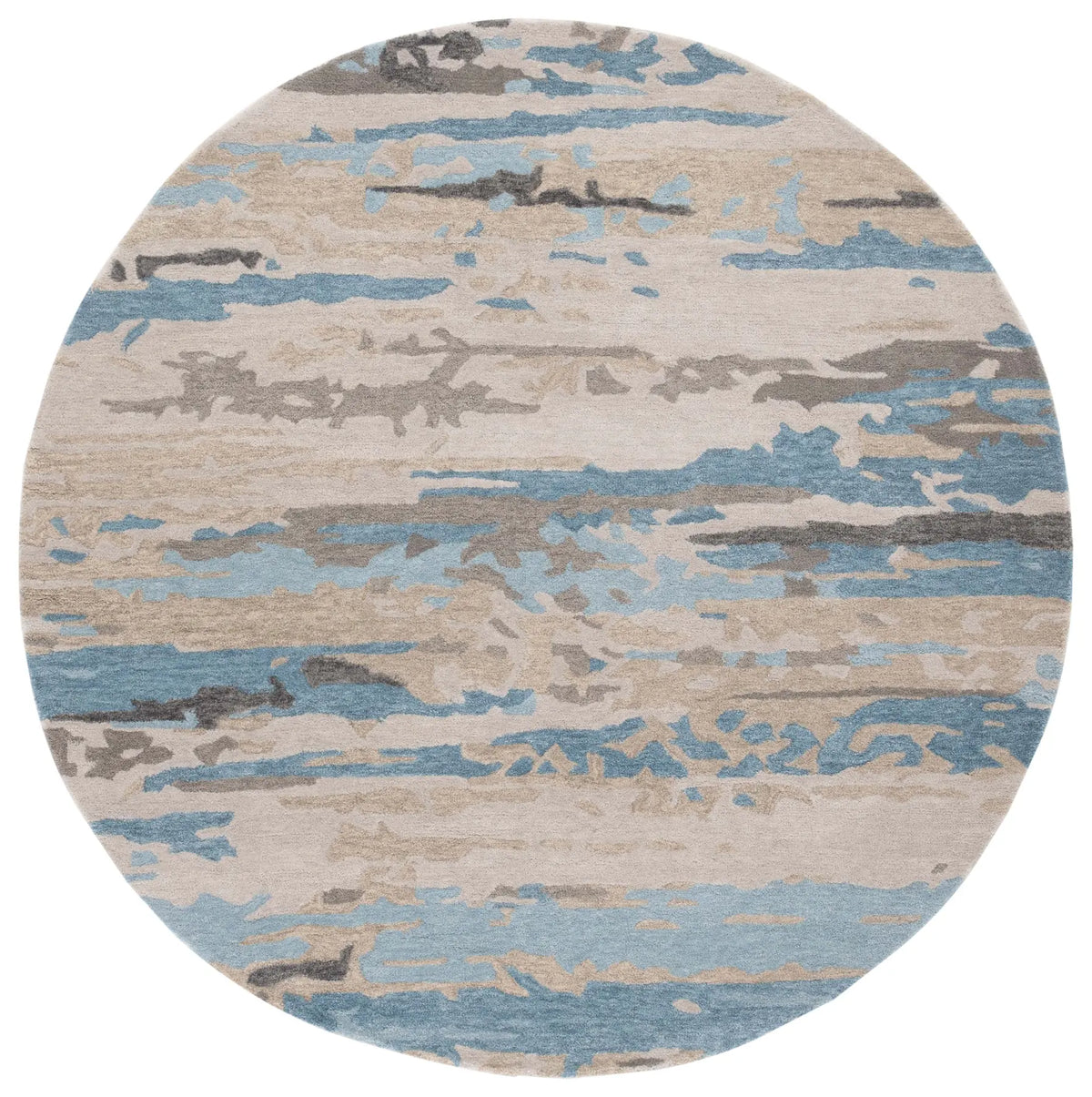 Safavieh Soho 6'-0" x 6'-0" Rug in Beige / Blue