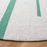 Safavieh Montauk 6'-0" x 6'-0" Rug in Ivory / Dark Green