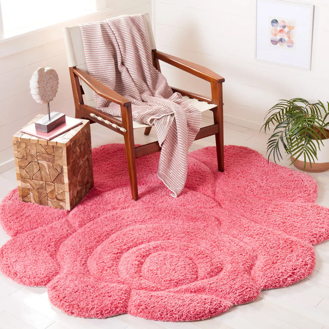 Safavieh Novelty 6'-0" x 6'-0" Rug in Fuchsia / Pink