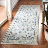 Safavieh Monaco 2'-2" x 10'-0" Rug in Light Blue / Ivory