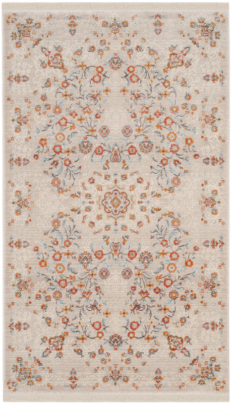 Safavieh Vintage Persian 3'-0" x 5'-0" Rug in Grey / Multi