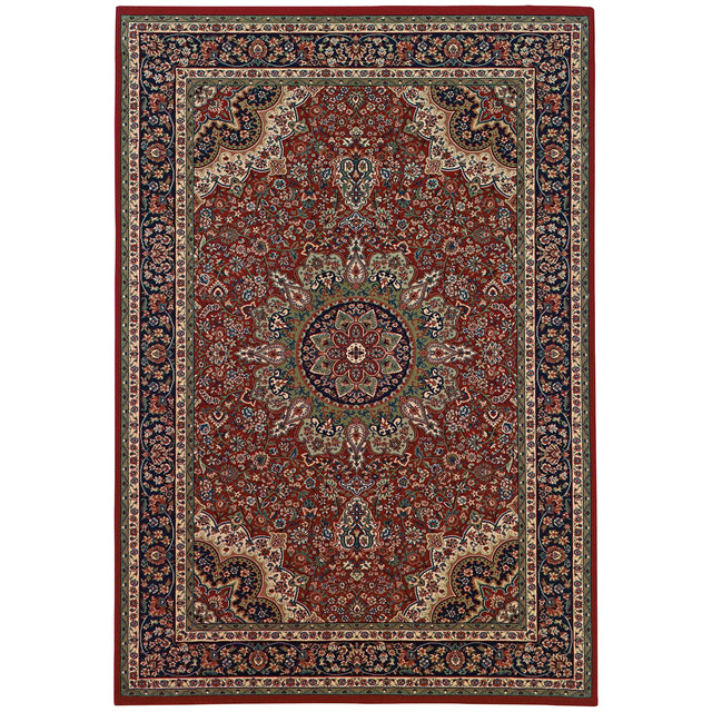 Oriental Weavers Sphinx Ariana 116r3 Red / Blue Rugs - main flat