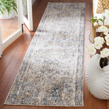 Safavieh Moondust 600 2'-0" x 9'-0" Rug in Ivory / Blue