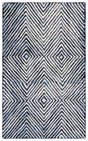 Safavieh Ebony 3'-0" x 5'-0" Rug in Navy / Ivory