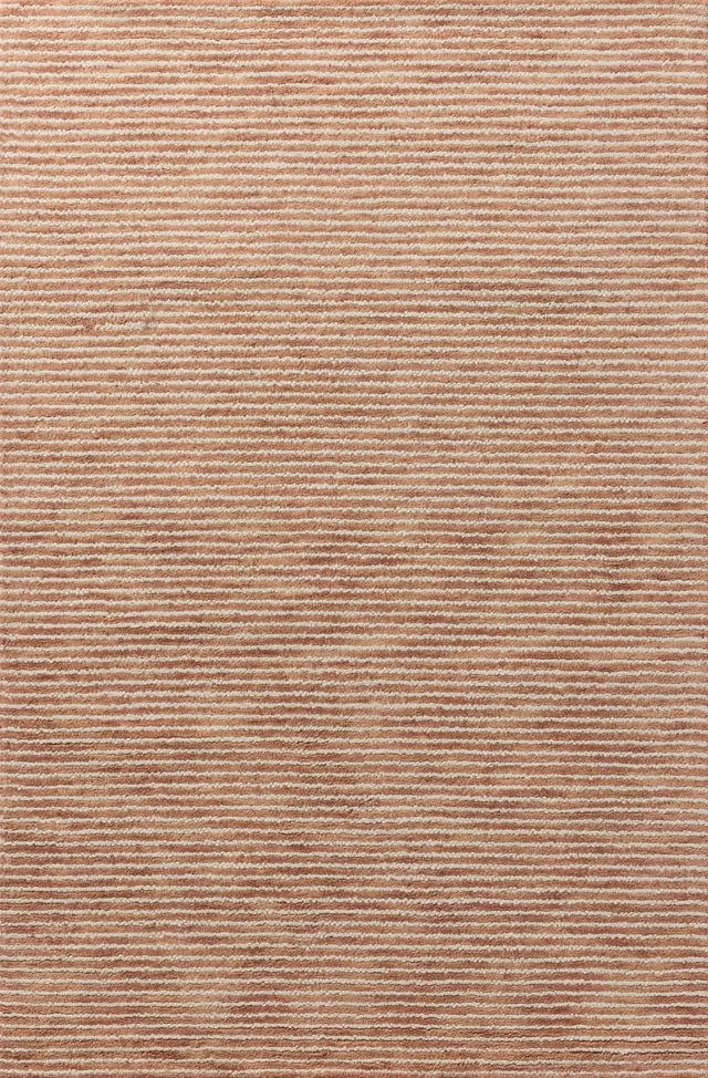 Loloi Sunday SUN-01 Terracotta / Ivory Hand Tufted Rug - main flat