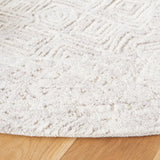 Safavieh Textual 6'-0" x 6'-0" Rug in Beige