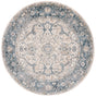 Safavieh Valencia 6'-4" x 6'-4" Rug in Ivory / Blue