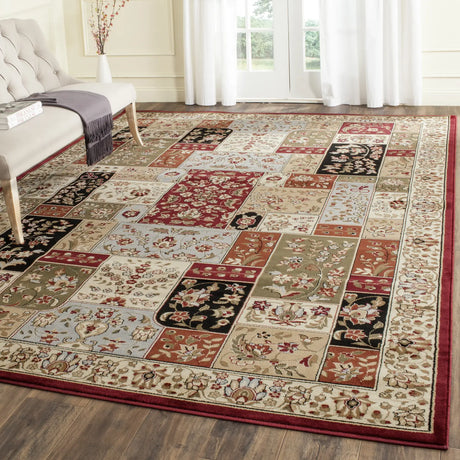Safavieh Lyndhurst 10'-0" x 14'-0" Rug in Multi / Ivory