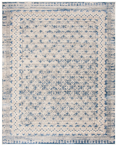 Safavieh Brentwood 10'-0" x 13'-0" Rug in Light Grey / Blue