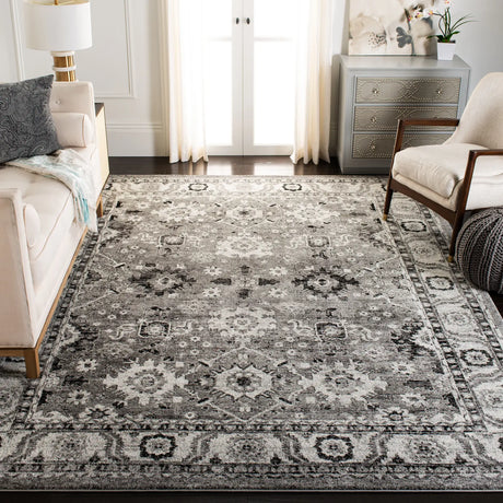 Safavieh Vintage Hamadan 10'-6" x 14'-0" Rug in Grey / Black