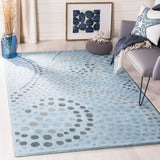 Safavieh Jardin 4'-0" x 6'-0" Rug in Blue / Grey