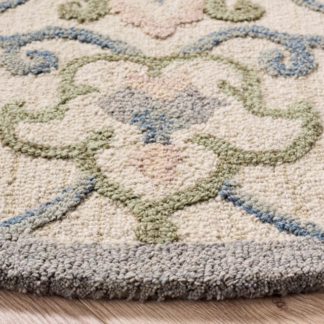 Safavieh Metro 6'-0" x 6'-0" Rug in Ivory / Grey