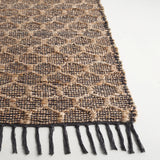 Safavieh Cape Cod 4'-0" x 6'-0" Rug in Charcoal / Natural