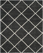 Safavieh Hudson Shag 10'-0" x 14'-0" Rug in Dark Grey / Ivory
