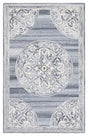 Safavieh Metro 4'-0" x 6'-0" Rug in Grey / Ivory