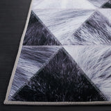 Safavieh Faux Hide 4'-0" x 6'-0" Rug in Light Grey / Dark Grey