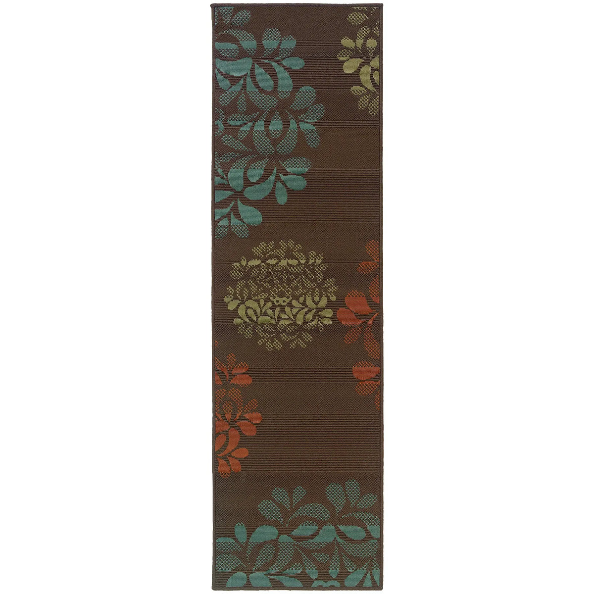 Oriental Weavers Sphinx Montego 2635n Brown / Blue Rugs - runner