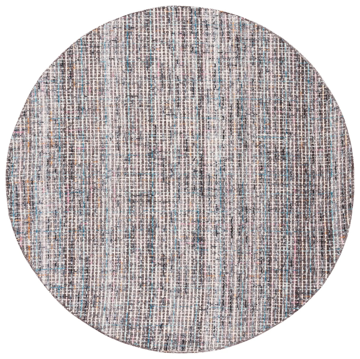 Safavieh Abstract 6'-0" x 6'-0" Rug in Grey / Brown