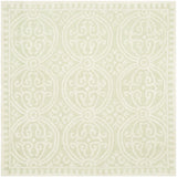 Safavieh Cambridge 4'-0" x 4'-0" Rug in Light Green / Ivory