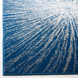 Safavieh Evoke 4'-0" x 6'-0" Rug in Navy / Ivory