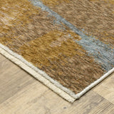 Oriental Weavers Sphinx Hayden Hay09 Beige/ Rust Rug - corner detail