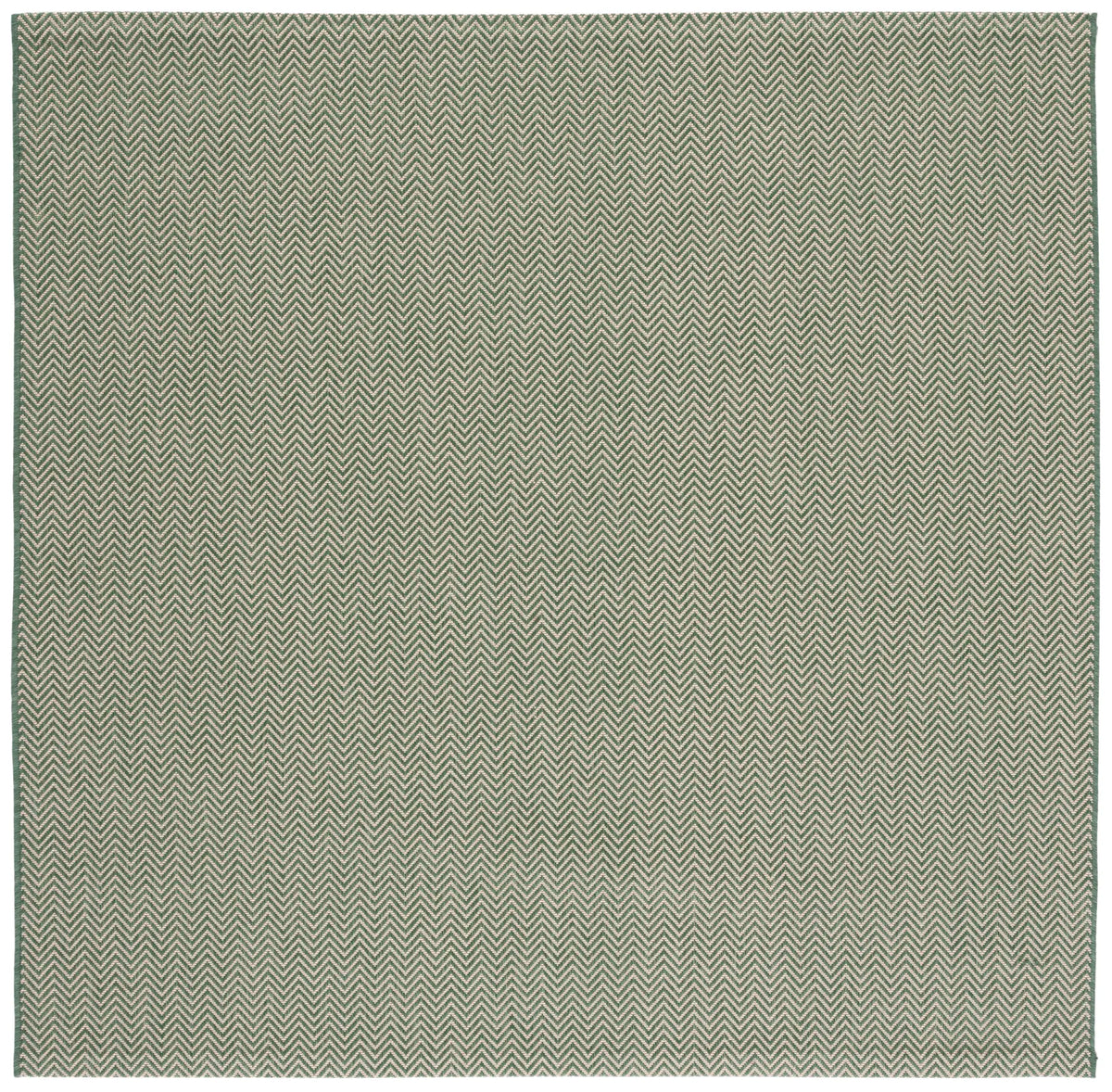 Safavieh Courtyard 6'-7" x 6'-7" Rug in Dark Green / Beige
