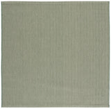 Safavieh Courtyard 6'-7" x 6'-7" Rug in Dark Green / Beige