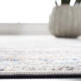 Safavieh Shivan 100 4'-0" x 6'-0" Rug in Light Grey / Blue