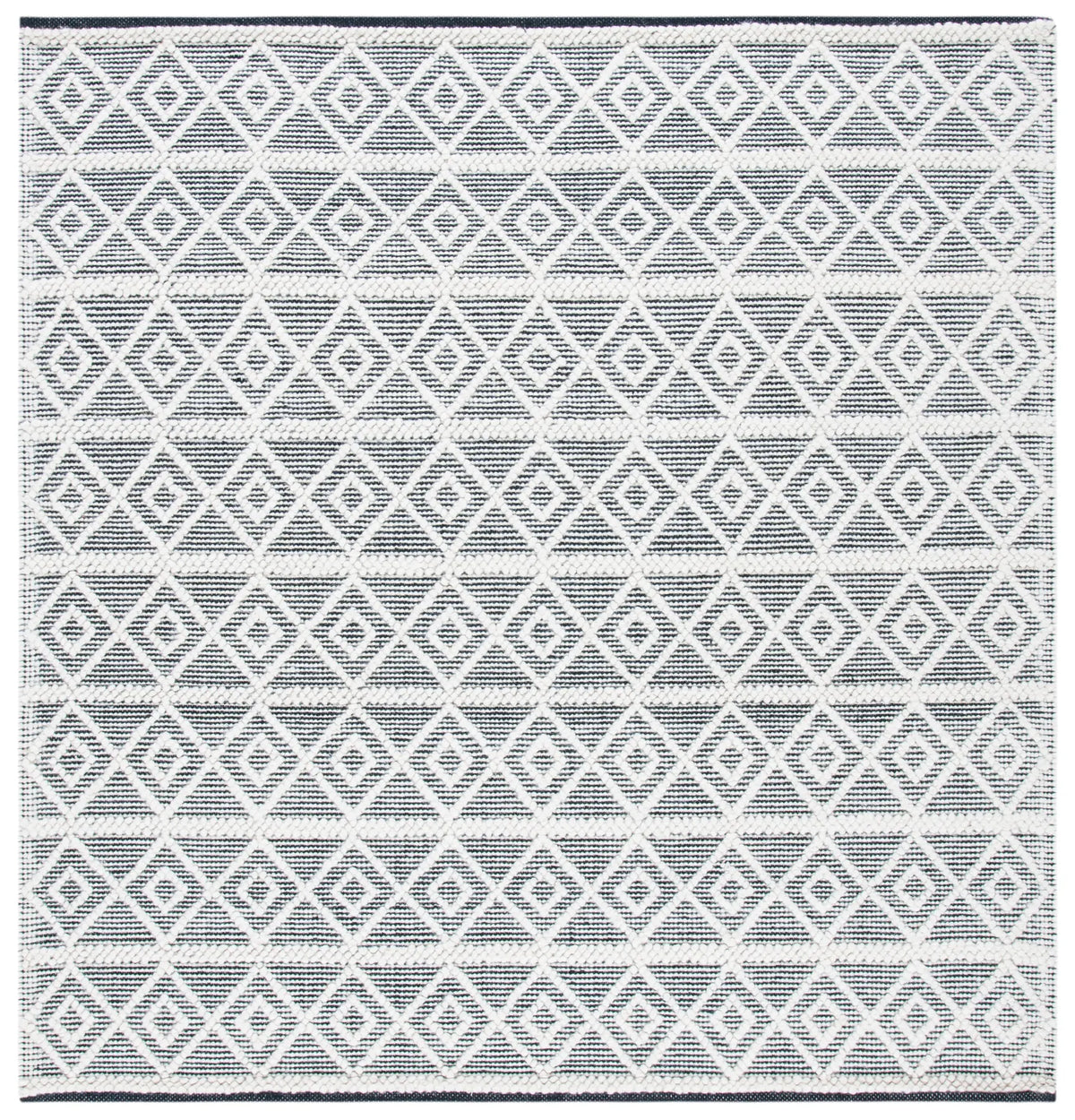 Safavieh Natura 6'-0" x 6'-0" Rug in Ivory / Black