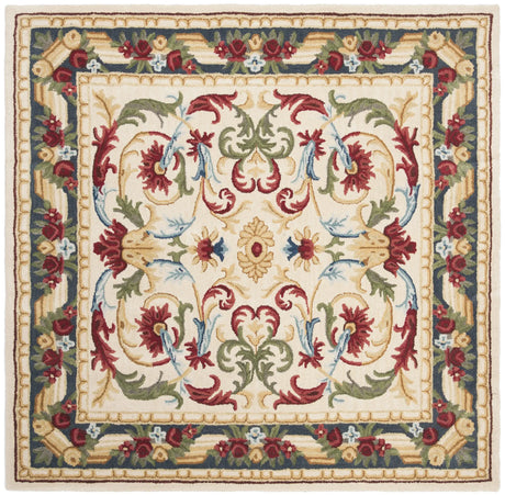 Safavieh Blossom 6'-0" x 6'-0" Rug in Ivory / Green