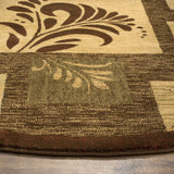 Safavieh Lyndhurst 5'-3" x 5'-3" Rug in Brown / Multi