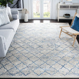 Safavieh Brentwood 10'-0" x 13'-0" Rug in Light Grey / Blue