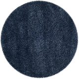 Safavieh California Shag 3'-0" x 3'-0" Rug in Navy