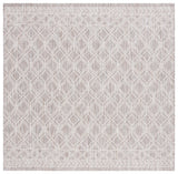 Safavieh Courtyard 6'-7" x 6'-7" Rug in Ivory / Beige Grey