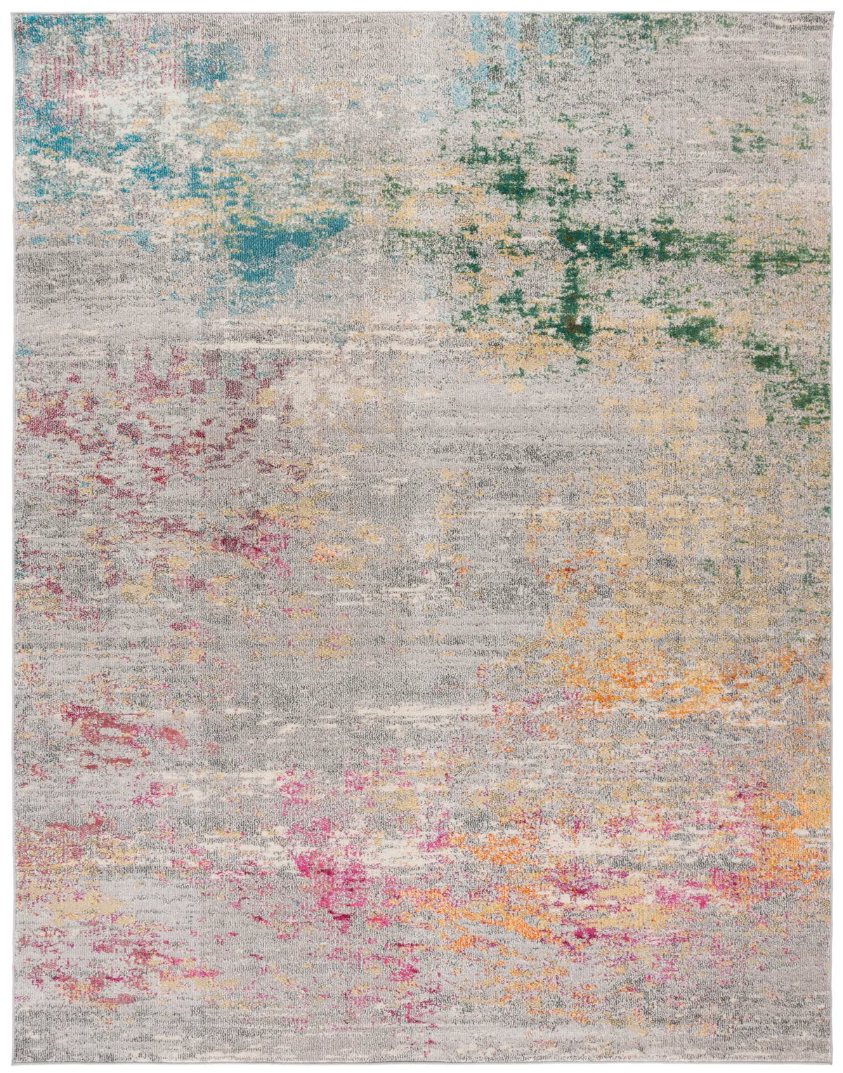 Safavieh Madison 10'-0" x 14'-0" Rug in Grey / Gold