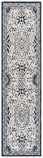 Safavieh Metro 2'-3" x 9'-0" Rug in Ivory / Navy