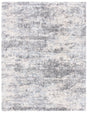 Safavieh Berber Shag 200 10'-0" x 14'-0" Rug in Grey Blue / Cream