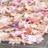 Safavieh Rio Shag 3'-0" x 5'-0" Rug in Ivory / Pink