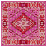 Safavieh Bellagio 5'-0" x 5'-0" Rug in Red / Pink