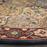 Safavieh Heritage 6'-0" x 6'-0" Rug in Multi / Navy