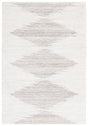 Safavieh Abstract 4'-0" x 6'-0" Rug in Brown / Ivory