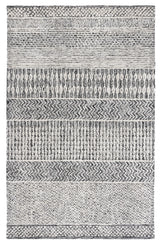 Safavieh Glamour 4'-0" x 6'-0" Rug in Charcoal / Ivory