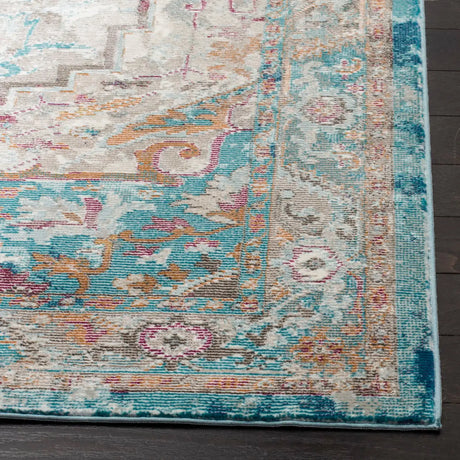 Safavieh Aria 4'-0" x 6'-0" Rug in Beige / Blue