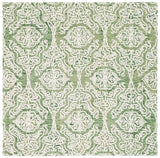 Safavieh Blossom 6'-0" x 6'-0" Rug in Green / Ivory
