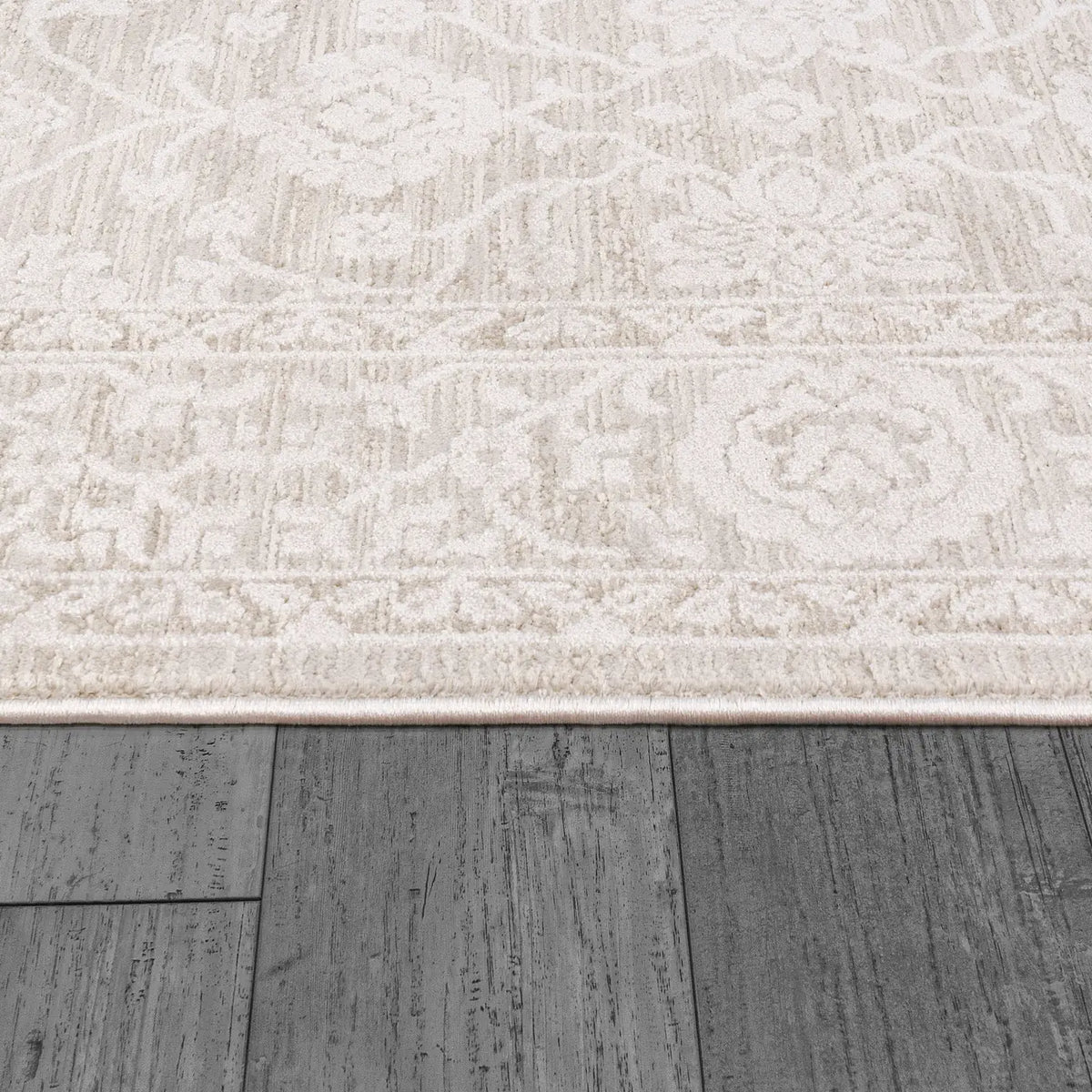 Dynamic Rugs Hamilton 10600 Power Loomed Traditional Cream Rug - Pile