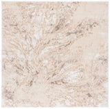 Safavieh Ravine Shag 6'-7" x 6'-7" Rug in Beige / Ivory