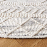 Safavieh Natura 6'-0" x 6'-0" Rug in Ivory / Black