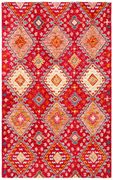 Safavieh Aspen 5'-0" x 8'-0" Rug in Red / Gold