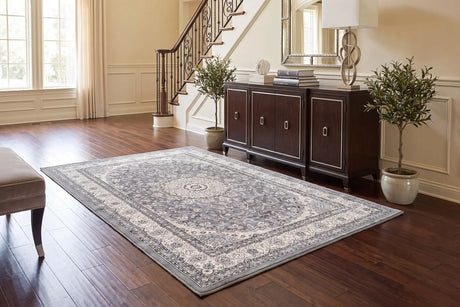 Dynamic Rugs Ancient Garden 57119 Grey / Cream Rugs - Room