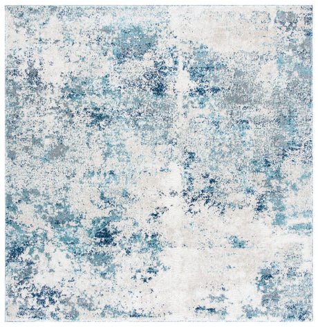 Safavieh Aston 6'-7" x 6'-7" Rug in Ivory / Blue